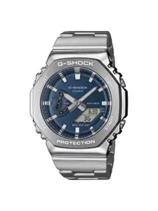 CASIO Men Dial & Stainless Steel Cuff Straps Analogue and Digital Chronograph Watch G1614
