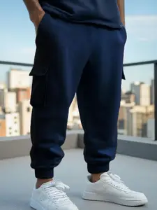 NOBERO Men Mid Rise Regular Fit Joggers