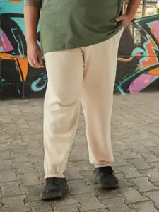 Bewakoof Heavy Duty Men Plus Size Mid Rise Regular Fit Joggers