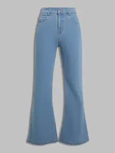 Miss Chase Women Bootcut High-Rise Cotton Stretchable Jeans