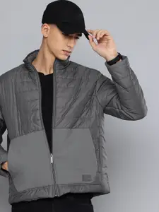 Flying Machine Mock Collar Long Sleeves Padded Jacket