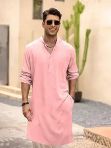 Anouk Men Solid Long Kurta