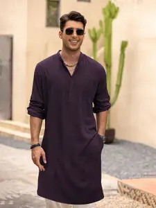 Anouk Men Solid Long Kurta