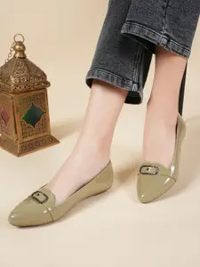 DressBerry Women Pointed Toe Ballerinas Flats