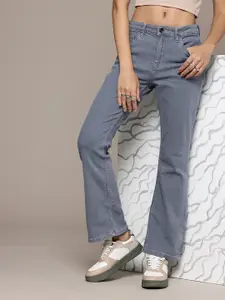 The Roadster Life Co. Women Regular Bootcut Stretchable Jeans