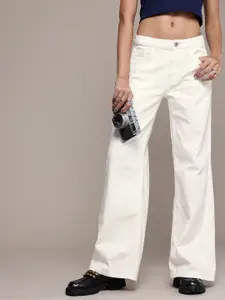 The Roadster Life Co. Women Wide Leg Jeans