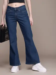 The Roadster Life Co. Women Flared Stretchable Jeans