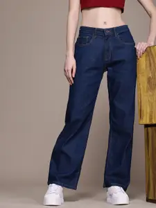 The Roadster Life Co. Women Straight Fit Stretchable Jeans