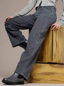 The Roadster Life Co. Women Baggy Fit Stretchable Jeans