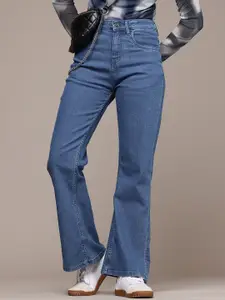 The Roadster Life Co. Women Slim Fit High-Rise Stretchable Jeans