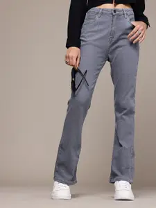 The Roadster Life Co. Women Bootcut High-Rise Stretchable Jeans