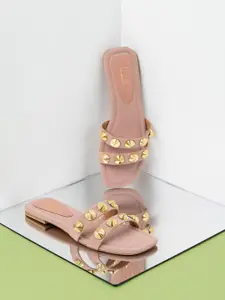 Inc 5 Women Open Toe Flats