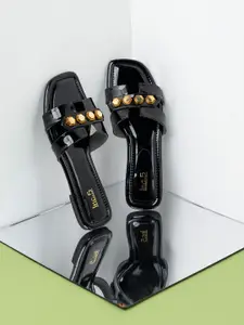 Inc 5 Women Open Toe Flats