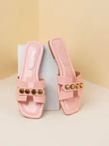 Inc 5 Women Open Toe Flats