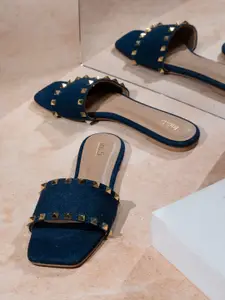 Inc 5 Women Open Toe Flats