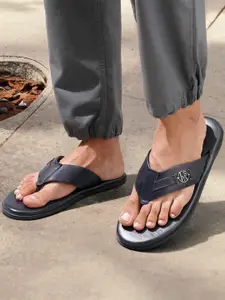 U.S. Polo Assn. Men Leather Comfort Sandals