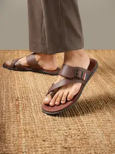 U.S. Polo Assn. Men Leather Comfort Sandals