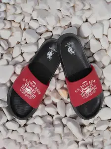 U.S. Polo Assn. Men Printed Sliders