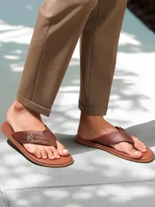 U.S. Polo Assn. Men Leather Comfort Sandals