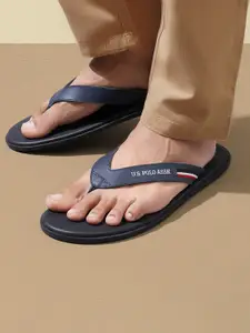 U.S. Polo Assn. Men Leather Comfort Sandals