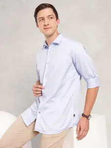 Nautica Classic Fit Opaque Pure Cotton Water Repellent Casual Shirt