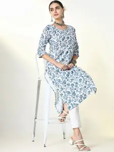 SHOWOFF Women Floral Printed Floral Kurta