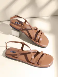 Nautica Women Open Toe Flats