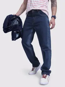 The Roadster Life Co. Men Straight Fit Light Fade Jeans