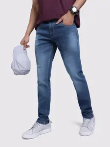 The Roadster Life Co. Men Slim Fit Light Fade Stretchable Jeans