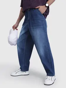 The Roadster Life Co. Men Loose Baggy Fit Light Fade Jeans