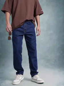 The Roadster Life Co. Men Straight Fit Mid-Rise Jeans