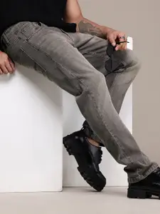 The Roadster Life Co. Men Light Fade Stretchable Jeans