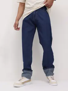 The Roadster Life Co. Men Cotton Straight Fit Mid-Rise Jeans