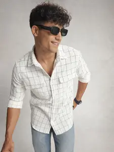 WROGN Opaque Checked Casual Shirt