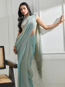 kasee Beads and Stones Pure Silk Saree