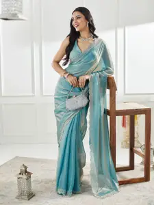 kasee Beads and Stones Pure Silk Saree