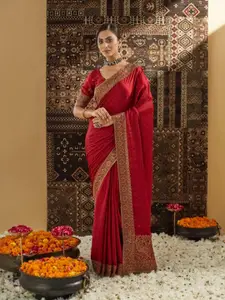 kasee Embellished Zari Pure Silk Saree