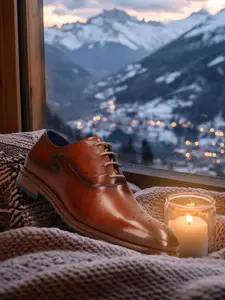 Bugatti Men Leather Formal Oxfords