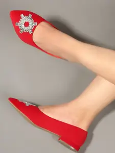 Lavie Velvet Flatform Sandals