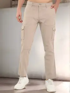 NEVER NEUD Men Relaxed Classic Cargos Trousers
