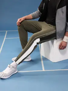 Slazenger Men Brand Logo Printed Sports Joggers