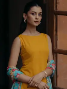 anayna Women Regular Kurta with Skirt & With Dupatta