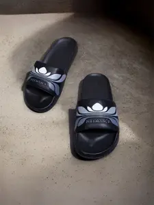 NEEMANS Men Printed Rubber Sliders