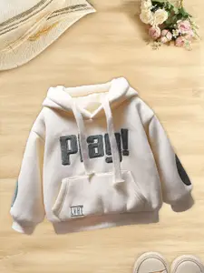 FOREVER FRIDAY Boys Typography Hooded Sweatshirt