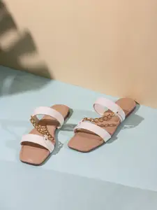 Inc 5 Women Open Toe Flats