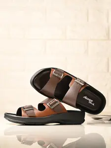 Azzaro Black Men Comfort Sandals