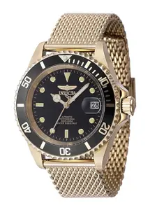 Invicta Men Dial & Stainless Steel Straps Analogue Automatic Watch 47722