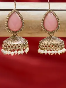 Fida Dome Shaped Jhumkas Earrings
