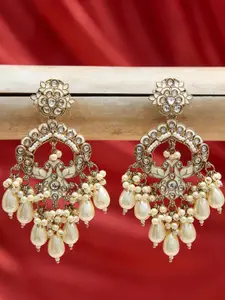 Fida Crescent Shaped Chandbalis Earrings