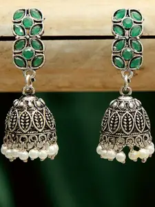 Fida Dome Shaped Jhumkas Earrings